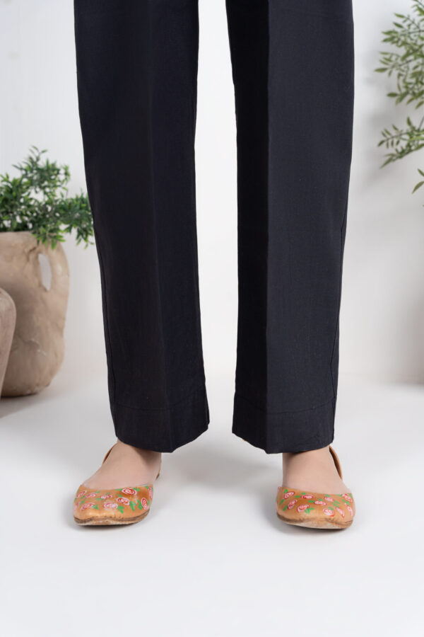 PLAIN TROUSER BLACK MIDR