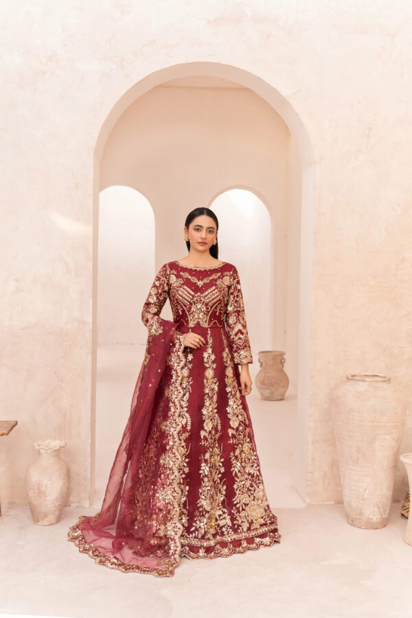 Sequins Harmony Maroon