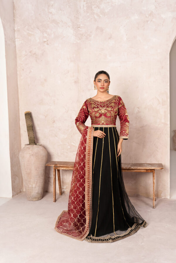 Maroon Body Gota Kali